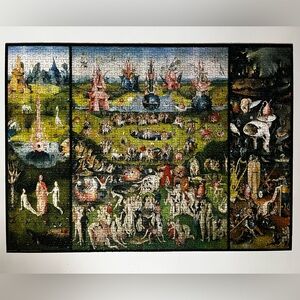 Heironymus Bosch-The Gasarden of Earthly Delights, 1000 Piece Puzzle